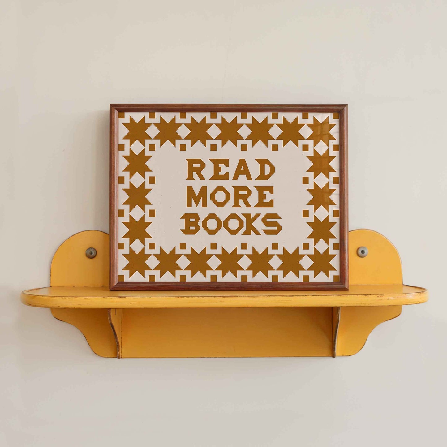 Read More Books Boho Wall Art Print