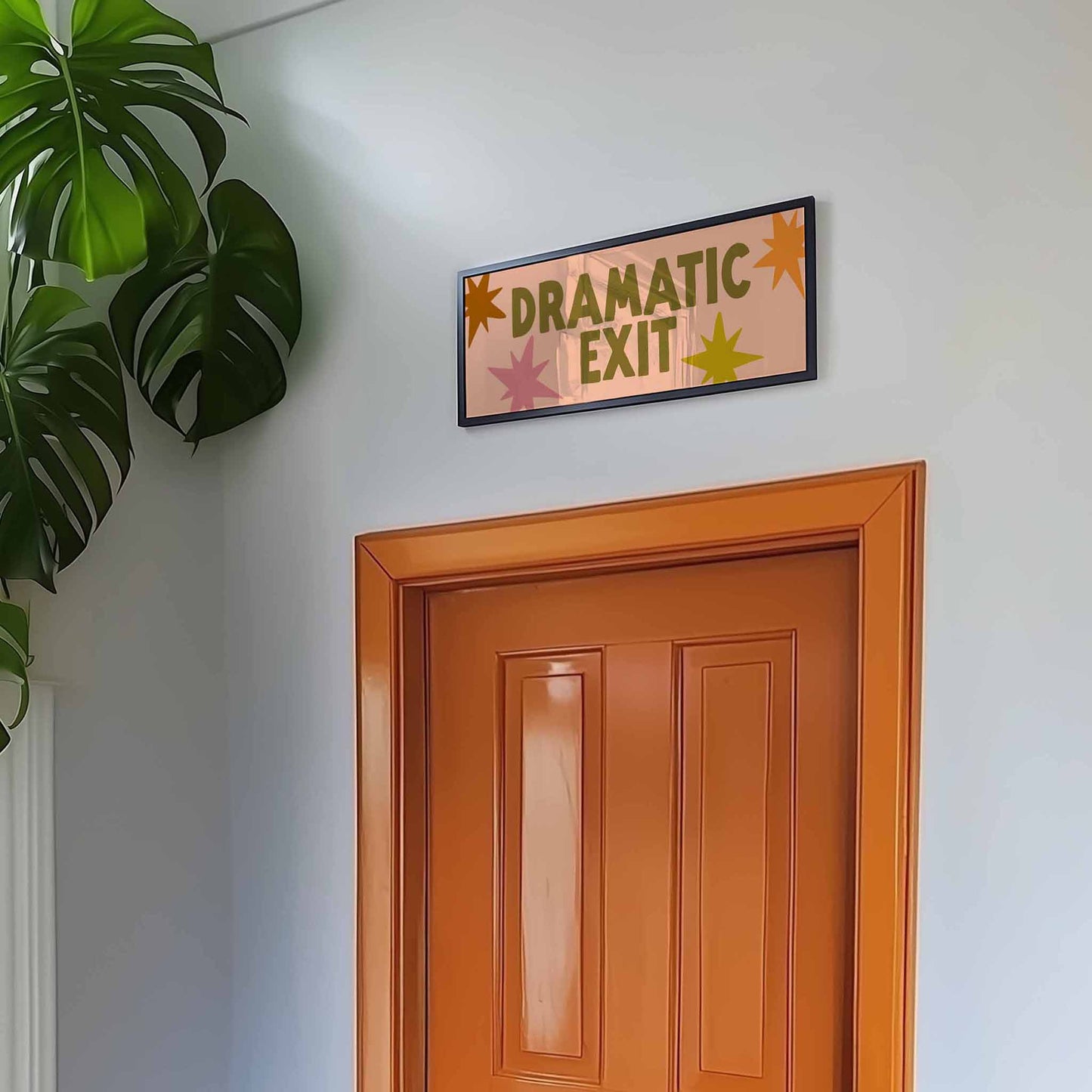 Panoramic Dramatic Exit Door Art