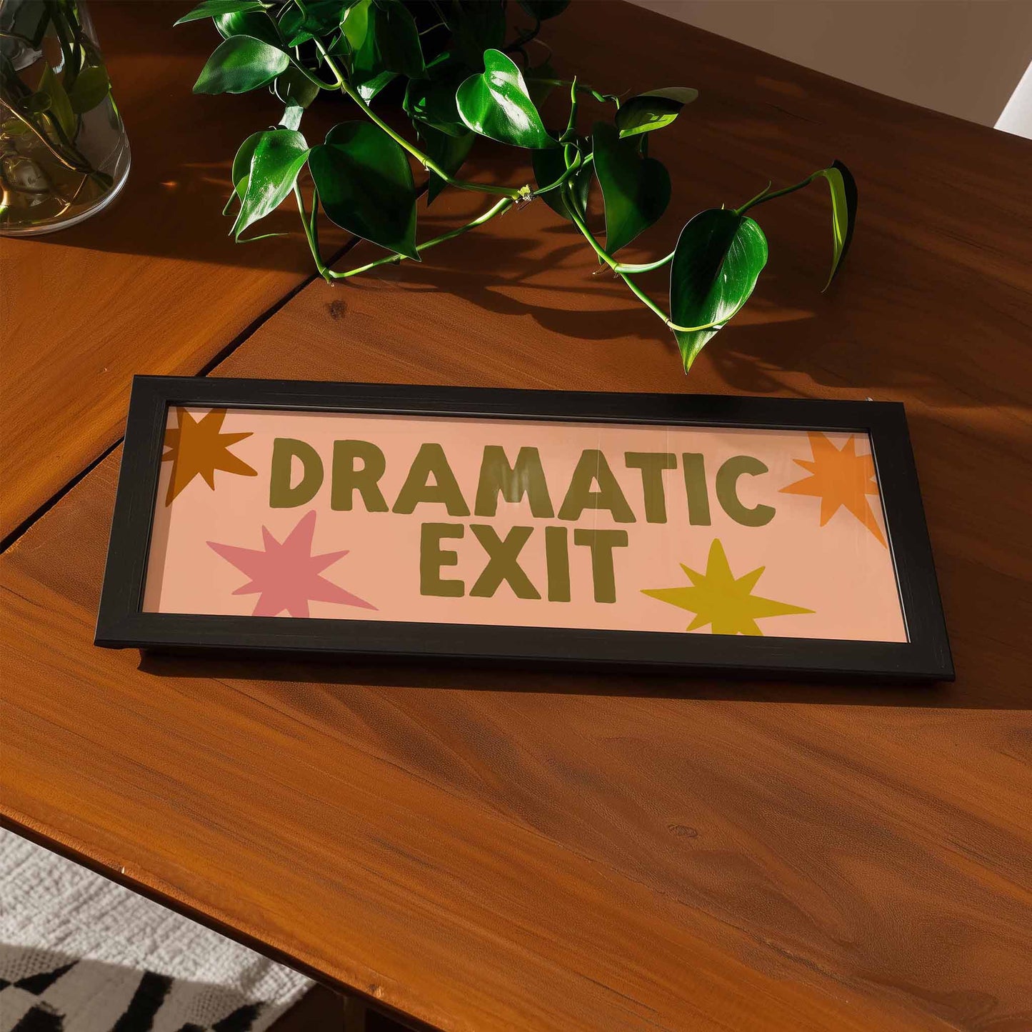 Panoramic Dramatic Exit Door Art