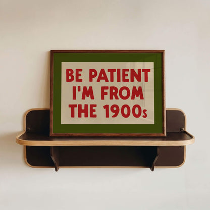 Funny 1900s Art Print