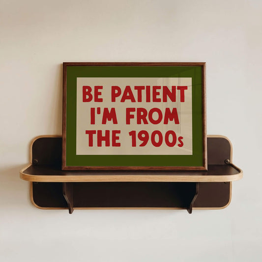 Funny 1900s Art Print
